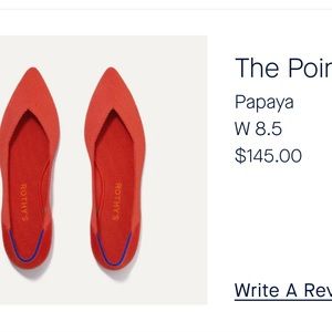 Rothy’s the point. Papaya